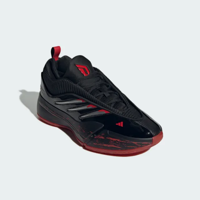 【adidas 愛迪達】Dame 9 男 籃球鞋 運動鞋 緩震 抗扭 包覆 利拉德 黑紅(IH3573)