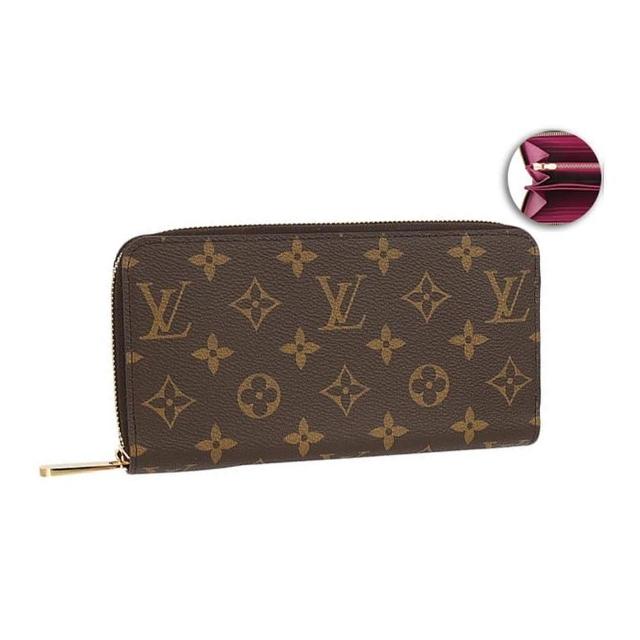 LV LOUIS VUITTON路易威登 M41895 經典 Monogram 花紋拉鍊長夾