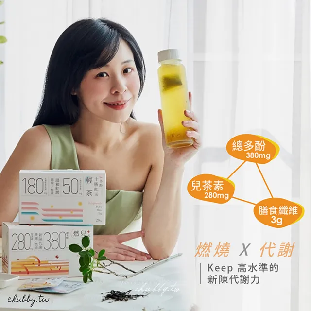 【光茵樂活】30秒冷泡機能茶20包/盒(多酚兒茶素燃茶/十勝紅玉輕茶/櫻花蜜香紅靚茶)