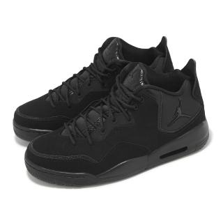 【NIKE 耐吉】休閒鞋 Jordan Courtside 23 男鞋 黑 氣墊 緩衝 全黑 運動鞋(AR1000-001)