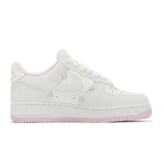 【NIKE 耐吉】休閒鞋 Wmns Air Force 1 07 女鞋 男鞋 粉 米白 情人節 愛心 AF1 經典(HV5992-111)