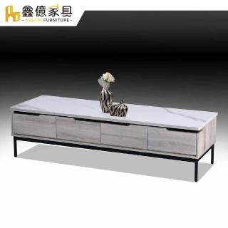 【ASSARI】6尺約克夏巖板電視櫃(寬180x深40x高45cm)