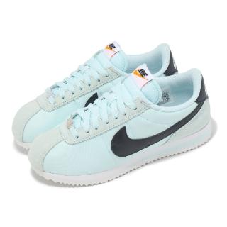 【NIKE 耐吉】阿甘鞋 Wmns Cortez Textile 女鞋 水藍 黑 復古 休閒鞋(DZ2795-401)