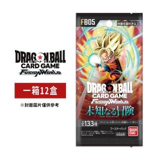 【BANDAI 萬代】龍珠超卡牌 七龍珠 FUSION WORLD 卡牌遊戲 補充包 未知的冒險 FB05(一箱)