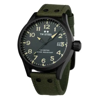 【TW Steel】VOLANTE 黑色深灰面大三針