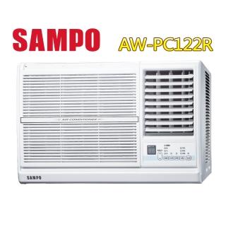 【SAMPO 聲寶】2-4坪五級定頻右吹窗型冷氣-110V(AW-PC122R)