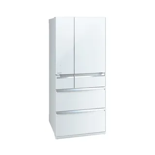 【MITSUBISHI 三菱電機】705L全鏡面美型日製變頻對開六門冰箱(MR-WX71C-W-C)
