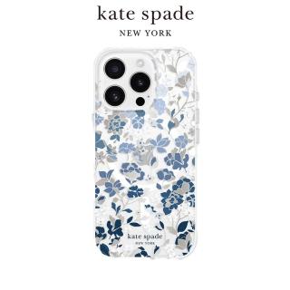 【KATE SPADE】iPhone 16系列 MagSafe 精品手機殼 皇室藍(磁吸)