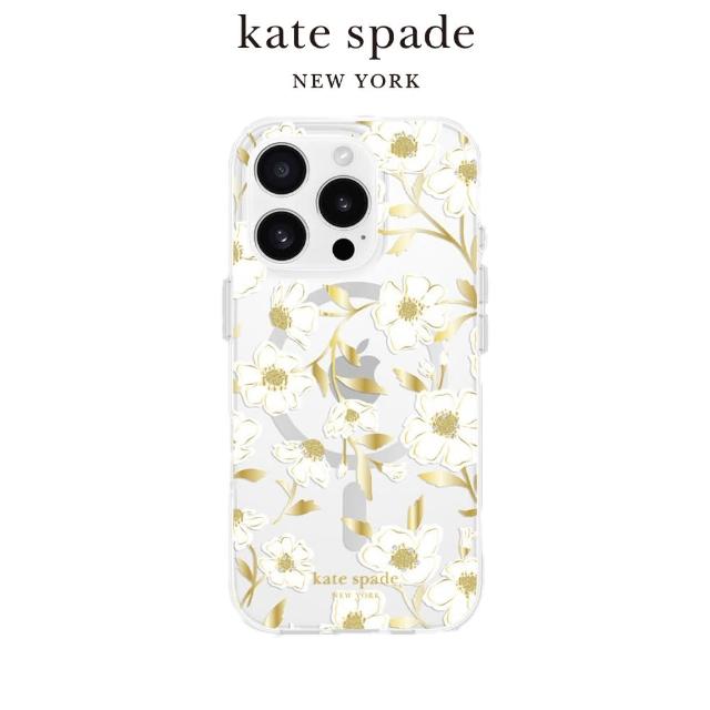 【KATE SPADE】iPhone 16系列 MagSafe 精品手機殼 茉莉芬芳(磁吸)