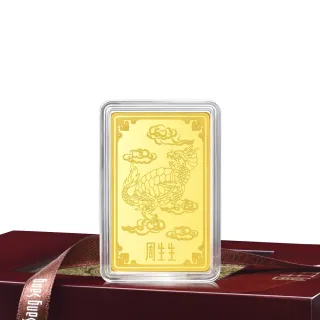 【點睛品】長壽龜 珍藏黃金金片_計價黃金(50克)