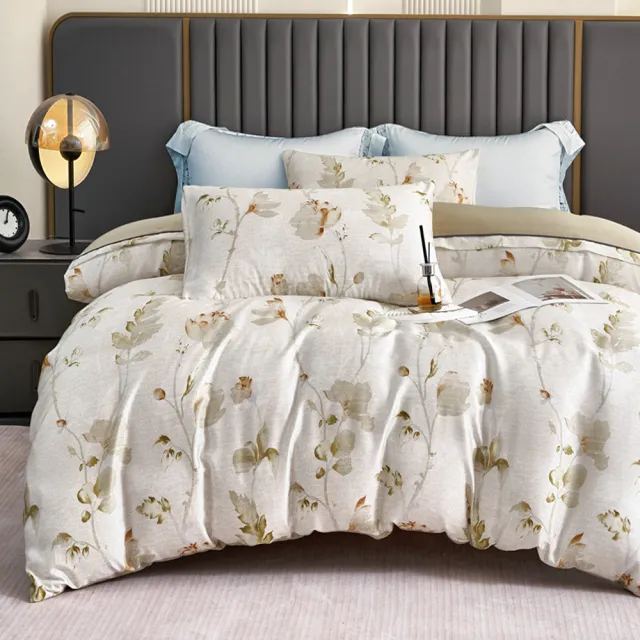 【ALAI 寢飾工場】台灣製 60支100%天絲™纖維床包+枕套組 均一價(單人/雙人/加大 多款任選 萊賽爾)