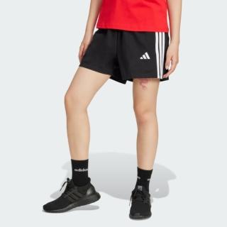 【adidas 愛迪達】短褲 女 運動褲 W 3S SJ SHO 黑 JD0908