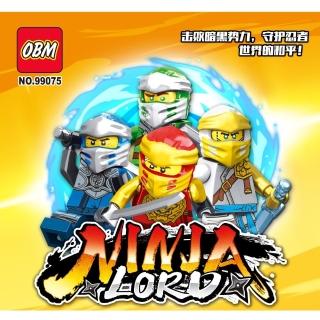 【OBM】99075 忍者飛龍積木 一套四款販售(益智拼裝積木)