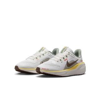 【NIKE 耐吉】慢跑鞋 中大童 運動鞋 小飛馬 緩震 AIR ZOOM PEGASUS 41 GS 白綠黃 HV6006-121(3C5191)