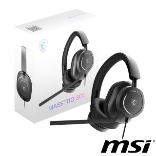 【MSI 微星】MAESTRO 300 輕量化電競耳機