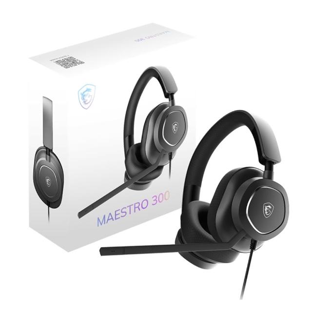【MSI 微星】MAESTRO 300 輕量化電競耳機