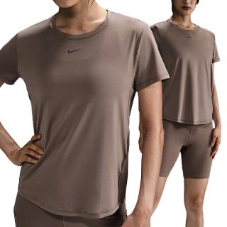 【NIKE 耐吉】ONE Classic DF SS Top 女款 棕色 運動 休閒 上衣 圓領 短袖 FN2799-233