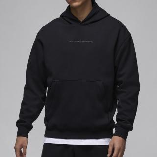 【NIKE 耐吉】J DF SPRT Hoop FLC Po 男款 黑色 運動 喬丹 帽T 連帽 長袖 HF0281-010