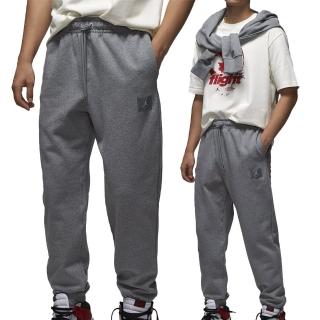 【NIKE 耐吉】J FLT FLC Pant 男款 灰色 喬丹 運動 休閒 抽繩 縮口 棉褲 加絨 長褲 FV7252-091