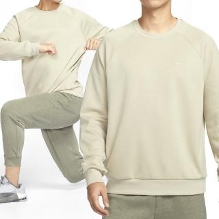 【NIKE 耐吉】UV Primary LS Crew 男款 卡其色 運動 休閒 大學T 速乾 上衣 長袖 FZ0972-251