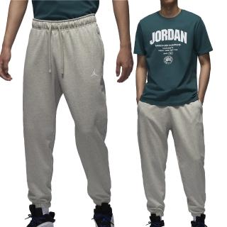 【NIKE 耐吉】J DF SPRT CSVR FLC Pant 男款 灰色 喬丹 速乾 縮口 抽繩 長褲 FV8609-050