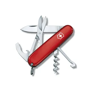 【VICTORINOX 瑞士維氏】Compact 瑞士刀/15用/91mm(1.3405)