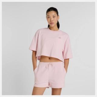 【NEW BALANCE】NB 短袖上衣 女 美規 粉 WT43536RSG(S2081)