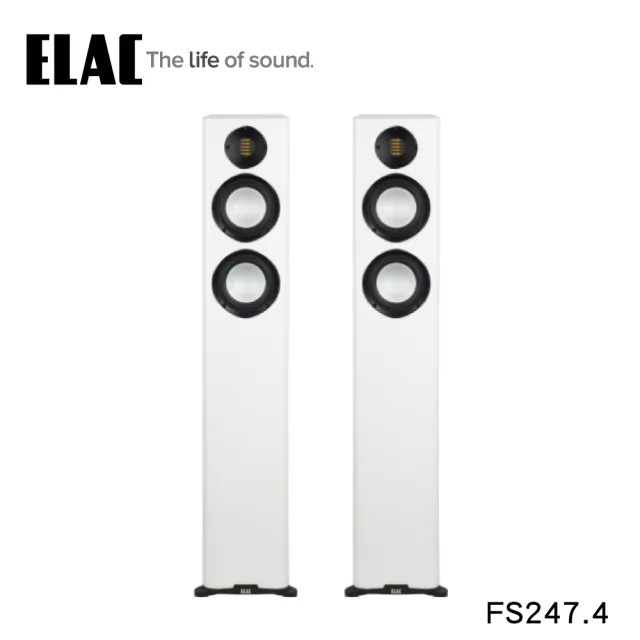 【ELAC】FS247.4(落地式喇叭-白)