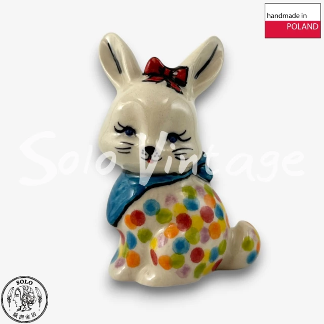 Madiggan 貝斯麗 手工鬱金香彩繪開運玻璃碗-湛藍色(