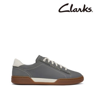 【Clarks】男鞋 Craft Loop Easy 百搭時尚工藝縫線休閒板鞋 休閒鞋(CLM82617C)