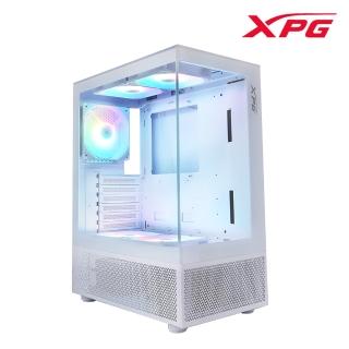 【XPG】威剛 INVADER X MINI 海景房 電腦機殼(白色/支援TYPE-C)