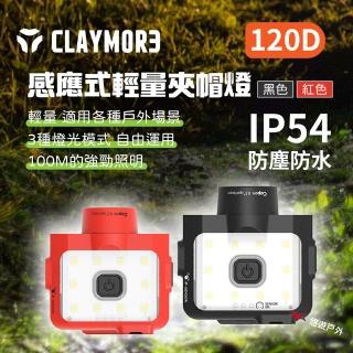 【CLAYMORE】120D 感應式輕量夾帽燈(悠遊戶外)