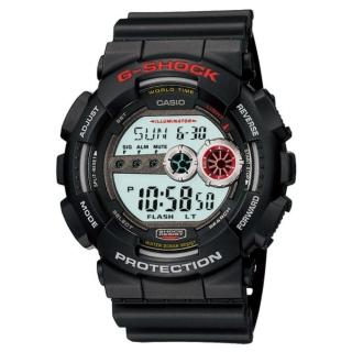 【CASIO 卡西歐】G-SHOCK運動潮流電子錶(GD-100-1A)