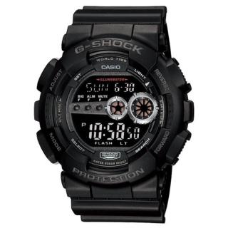 【CASIO 卡西歐】G-SHOCK運動潮流電子錶(GD-100-1B)