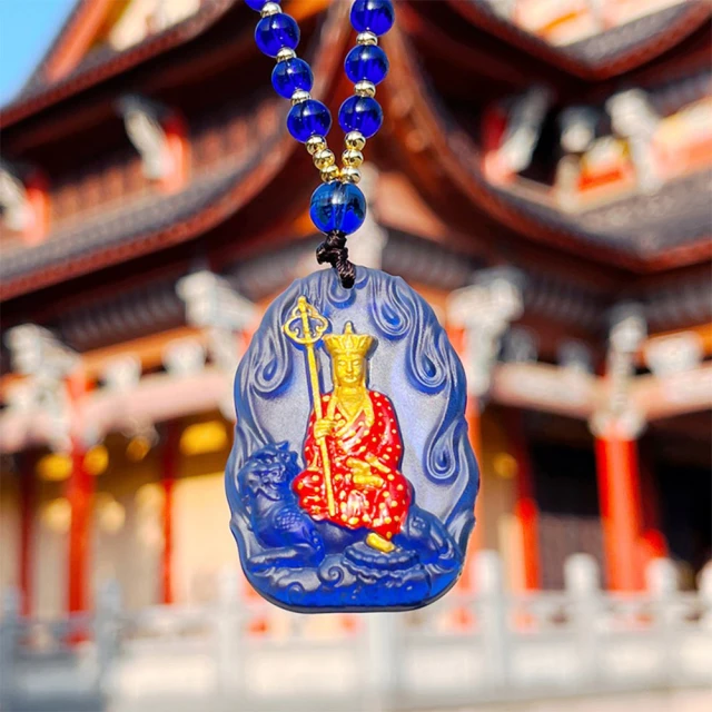 LEESA 翡翠觀音\玉墜\護身符\辟邪項鏈\項鍊\項鍊女\