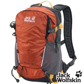 【Jack wolfskin 飛狼】Peak 15L 登山揹包 健行揹包(磚瓦紅)