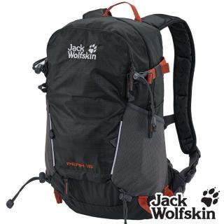 【Jack wolfskin 飛狼】Peak 15L 登山揹包 健行揹包(經典黑)