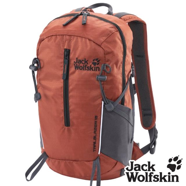 【Jack wolfskin 飛狼】Trailblazer 15L 休閒健行背包(磚瓦紅)