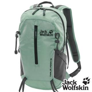 【Jack wolfskin 飛狼】Trailblazer 15L 休閒健行背包(冰晶綠)