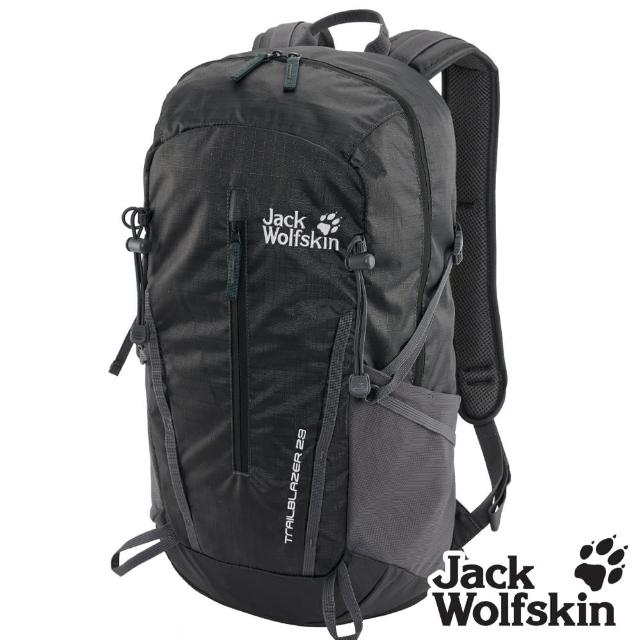 【Jack wolfskin 飛狼】Trailblazer 23L 休閒健行背包(經典黑)