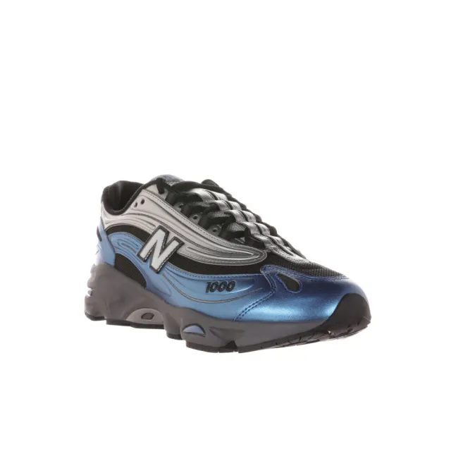 【NEW BALANCE】NB 1000 休閒鞋 復古鞋 運動鞋 情侶鞋 反光效果 男鞋 藍色(M1000ENV-D)