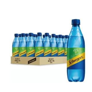【Schweppes 舒味思】萊姆氣泡水500mlx24入/箱