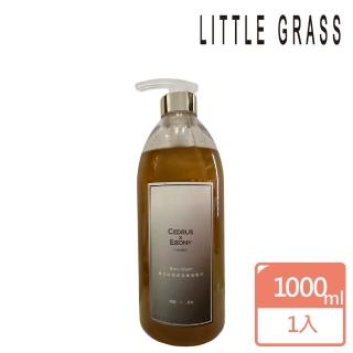 【Little Grass 小草香氛】雪松X烏木頂級時尚香氛沐浴露1000ml大容量(沐浴乳、大容量、香水)