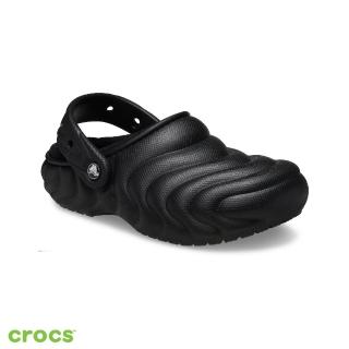 【Crocs官方直營】中性鞋 經典蓬蓬暖棉 洞洞鞋(210059-001)