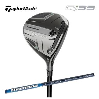 【TaylorMade】Qi35 高爾夫球道木桿Diamana Blue TM50碳身 日規(Qi35解鎖飛距新世代 / 一般版)
