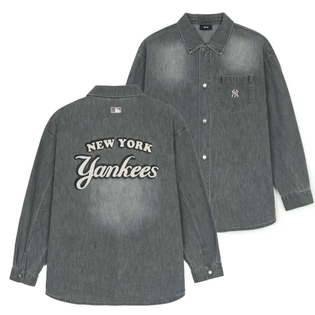 MLB 背後大Logo長袖大學T 波士頓紅襪隊(3ATSB0