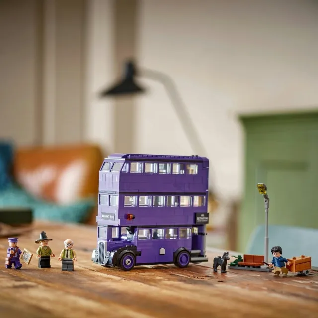 【LEGO 樂高】哈利波特系列 76446 騎士巴士大冒險(魔法玩具 居家擺設 兒童玩具 積木)