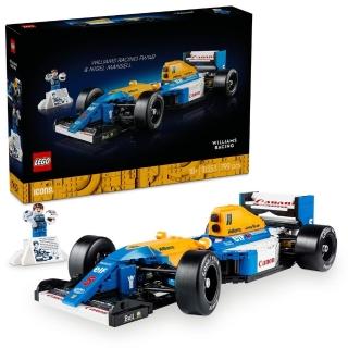 【LEGO 樂高】Icons 10353 威廉斯車隊 FW14B ＆ 奈傑爾·曼塞爾(跑車模型 居家擺設 玩具模型)