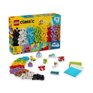 【LEGO 樂高】經典套裝 11044 創意拼砌玩樂百寶盒(創意玩具 兒童積木 學齡前玩具)