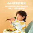 【aiebao】寶寶吃飯一體式罩衣 餐椅兒童自主進食全包飯兜 防水防髒反穿衣圍兜